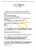 Med Surg HESI 2023 V2  GRADED A 55 QUESTIONS  AND ANSWER