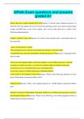 UIPath Exam questions and answers  graded A&plus;