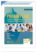 Test Bank for Primary Care Art and Science of Advanced Practice  Nursing – AnInterprofessional Approach 5th Edition Dunphy