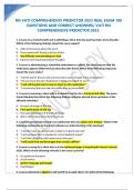 RN VATI COMPREHENSIVE PREDICTOR 2023 REAL EXAM 180 QUESTIONS AND CORRECT ANSWERS/ VATI RN COMPREHENSIVE PREDICTOR 2023.