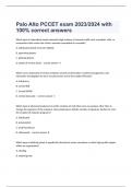  Palo Alto PCCET exam 2023/2024 with 100% correct answers