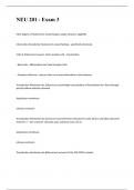 NEU 201 - Exam 3 questions with correct solutions