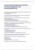 TEXAS PESTICIDE APPLICATOR EXAM PACKAGE&excl;&excl;