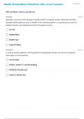 Dental Jurisprudence Questions with correct answers 