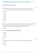 NC Dental laws Exam Questions with 100&percnt; correct answers