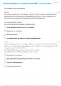 NC Dental Hygiene act Questions with 100&percnt; correct answers