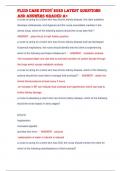 fluid case study 2023 LATEST QUESTIONS  AND ANSWERS GRADED A&plus;