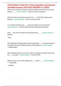 5336 Module 3 Quiz Part 2 Exam Questions and Answers &lpar;Verified Answers&rpar; 2023&sol;2024 GRADED A&plus; LATEST&period;