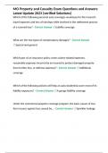 MO Property and Casualty Exam Questions and Answers Latest Update 2023 &lpar;verified Solutions&rpar;