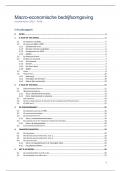 Samenvatting Macro-economische bedrijfsomgeving - F710224