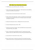 ASE 2 block 5 pt 2 Questions & Answers