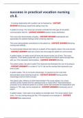 success in practical vocation nursing ch&period;8