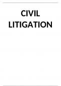 Civil Litigation Module Notes