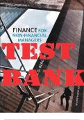 FINANCE COMPLETE TESTBANK-Finance for Non-Financial Managers, 7th Canadian Edition Pierre Bergeron) (Test Bank all Chapters)