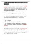 LOMA 281 Module 3 Questions And Answer Grade A&plus;