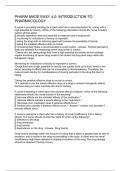 PHARM MADE EASY 4&period;0&colon; INTRODUCTION TO PHARMACOLOGY