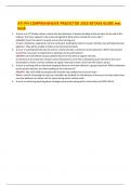 ATI PN COMPREHENSIVE PREDICTOR 2020 RETAKE GUIDE test bank