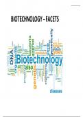 FACTS ABOUT BIOTECHNOLOGY