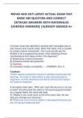 PATHO HESI EXIT LATEST ACTUAL EXAM TEST  BANK 500 QUESTINS AND CORRECT  DETAILED ANSWERS WITH RATIONALES  &lpar;VERIFIED ANSWERS&rpar; &vert;ALREADY GRADED A&plus;