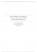 Samenvatting handboek Internationaal privaatrecht de essentie editie 2021 