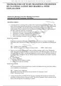 TESTBANK FOR LNP TO RN TRANSITION 5TH EDITION BY CLAYWELL LATEST 2023 GRADED A&plus; WITH EXPLANATION