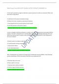Med Surg Final HESI EXIT EXAM LATEST UPDATE GRADED A&plus;