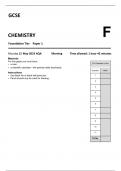 AQA GCSE CHEMISTRY F Foundation Tier Paper 1 8462-1F-QP-Chemistry-G-22May23