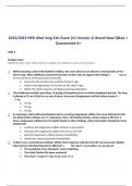 2022/2023 HESI Med Surg Exit Exam (V1 Version 1) Brand New Q&As +  Guaranteed A+ 