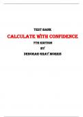  Calculate with Confidence 7th Edition Test Bank By Deborah Gray Morris &vert; All Chapters&comma; Latest-2023&sol;2024&vert;