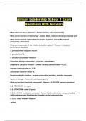 Airman Leadership School 1 Exam Questions With Answers