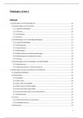 Inhoudsopgave en woordenlijst pathologie open boek examen