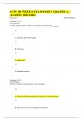 SCIN 138 WEEK 6 EXAM PART 1 GRADED A&plus; &lpar;LATEST 2023&sol;2024&rpar;