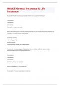 WebCE General Insurance & Life Insurance &vert; 438 Questions And Answers Already Graded A&plus;