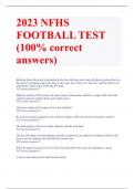2023 NFHS FOOTBALL TEST 