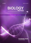 0610 IGCSE Cambridge biology answered practice questions topics 15-21 past papers questions