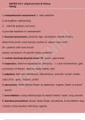 BATES CH&period;1&lowbar; physical exam & history taking Questions and Answer
