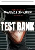 Test Bank For Principles of Anatomy and Physiology, 16th Edition All Chapters - 9781119662686