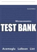 Test Bank For Microeconomics 2nd Edition All Chapters - 9780134461786
