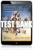 Test Bank For Adolescence and Emerging Adulthood: A Cultural Approach 6th Edition All Chapters - 9780137554621
