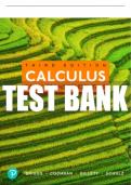 Test Bank For Calculus: Early Transcendentals 3rd Edition All Chapters - 9780136880677