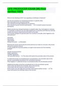 LIFE PRODUCER EXAM &lpar;MI&rpar; final verified 100&percnt;