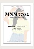 MNM3702 - ASS 3 - MADAM CHICKEN QUESTIONNAIRE
