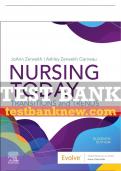 Test Bank For Nursing Today, 11th - 2023 All Chapters - 9780323810159