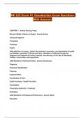 NR 222 Exam &num;1 Chamberlain Exam Questions With Answers