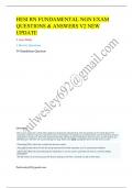 HESI RN FUNDAMENTAL NEXT GENERATION 130 QNS EXAM V2 2023 &sol;24  Contains  Case study &comma;Select all that apply & Standalone question