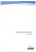Samenvatting psychopathologie - psychiatrie een inleiding 10e editie