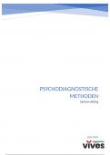 Samenvatting -  Psychodiagnostische methoden