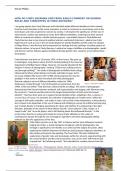 A* Art Personal Investigation Essay - Cindy Sherman and Frida Kahlo
