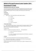   NR565 HTN Lipid Protocol&period;Latest Update 2024&period; Guaranteed A Grade&period;