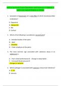 APEA 3p Final Exam Questions and Answers CORRECT 100% GUARANTEED A+ PASS